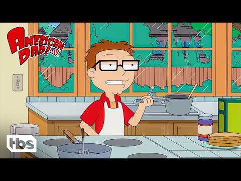 Steve Learns How to Cook (Clip) | American Dad | TBS