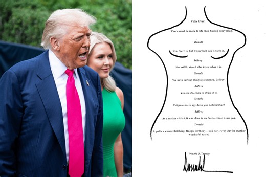 White House Reacts to Revelation of Alleged Trump Birthday Card to Epstein