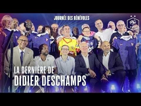 LA dernière de Didier DESCHAMPS ! (Journée des Bénévoles 2026)