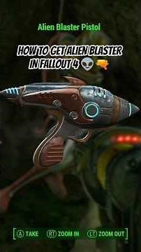 ALIEN BLASTER LOCATION & TUTORIAL | fallout 4 #alien #fallout4 #tutorial #foryou #gaming #fallout