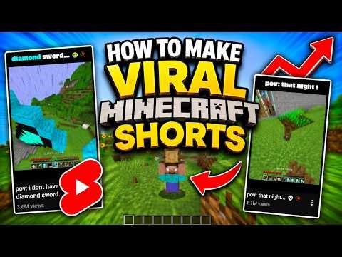 How to make Viral Minecraft shorts under 10 MINUTE...