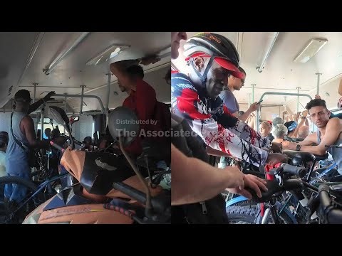 Without fuel, Cubans use their well-known creativity to get around the city