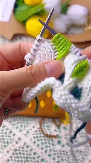 Easy DIY Leaf Knitting Pattern Tutorial for Beginners