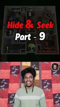 Hide and Seek‼️ Alien Invasion👀 Part - 9 #shorts #challenge #survival