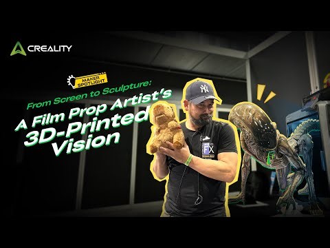 Creality Maker Sporlight | A Film Prop Artist’s 3D-Printed Vision