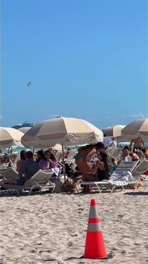 🇺🇸 Spring Break in Miami Beach, Florida, USA 🏖️ #shorts