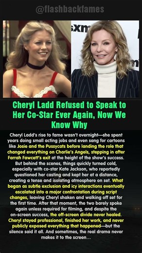 Cheryl Ladd Refused to Speak to Her Co-Star Ever Again, Now We Know Why #shorts