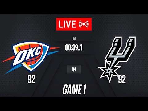 NBA LIVE! Oklahoma City Thunder vs San Antonio Spurs GAME 2 | May 21, 2026 | NBA 2K26 SIMULATION