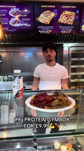 High Protein GymBox Meal for £9.99