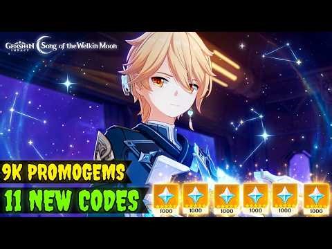 9K PROMOGEMS _ Genshin Impact New Redeem Codes 2026 – Genshin Impact Codes – Free Primogems