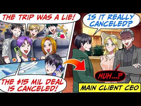 On a Work Retreat with 5 Contractors, They Ditched Me! So, I Went to…[RomCom Manga Dub]
