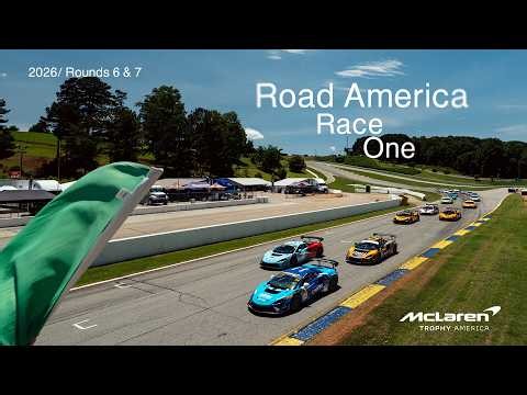 LIVE I Race 1 I Road America I McLaren Trophy America 2026