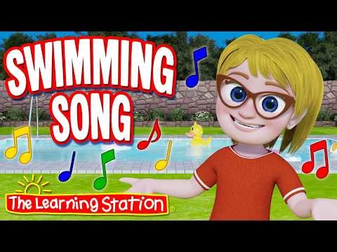 Swimming Song ♫ Brain Break ♫ Action Song ♫ Swimming Strokes ♫ Kids Songs by The Learning Station
