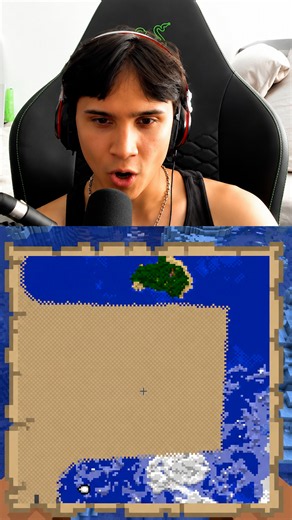 Process of filling a full Minecraft map