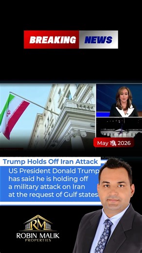 US President Donald Trump Holds Off Military Attack on Iran | Middle East
