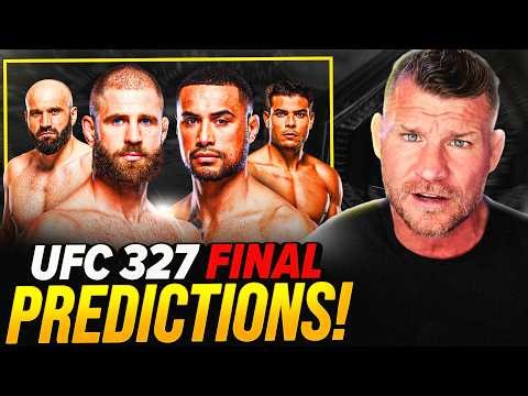 'WHO WINS!?' BISPING picks UFC 327: Prochazka vs Ulberg | FINAL PREDICTIONS
