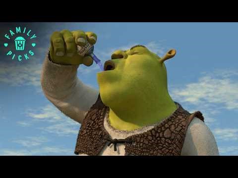 Portion Turns Shrek Into A Handsome Human | Shrek 2