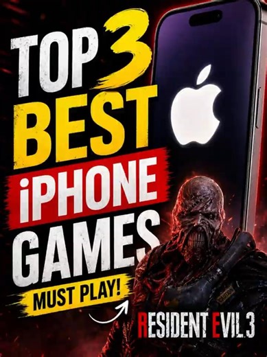 Top 3 Best iphone Games 🔥| Best iOS Games (High graphics)#mobilegame #games #highgraphics