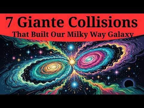 7 Giant Collisions That Built Our Milky Way Galaxy |Space Exploration