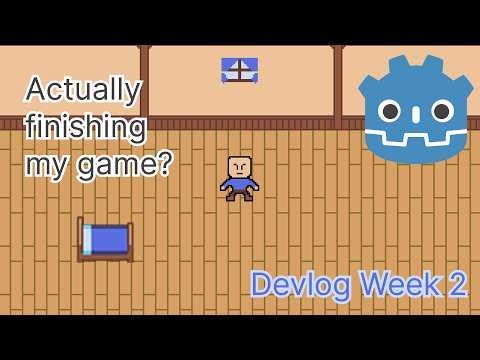 Actually finishing my game this time? Godot RPG Devlog Week 2
