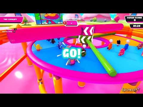 FALL GUYS - MY RANDOM SQUAD IS BETTER THAN MOST PRO TEAM VICTORY - GAMEPLAY PART 615 [ PC HD 60FPS ]