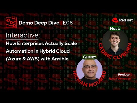 Interactive: Scale Automation in Hybrid Cloud (Azure & AWS) with Ansible ft. Hicham (E8)