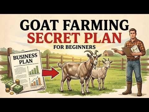 Goat Farming for Beginners: The Business Plan Nobody Shows You