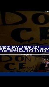 Man shot by ICE in Texas speaks out, says bullet is still in him