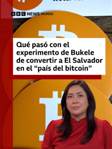 “El Salvador será el Singapur de América Latina”. Fue el pronóstico de algunos directivos del mundo bitcoin hace 5 años cuando el presidente Nayib Bukele lanzaba su proyecto de “bitconeizar” El Salvador. La promesa fue clara, revolucionar la economía de su país convirtiéndose en el primero del mundo en adoptar la el bitcoin como moneda de curso legal. Cinco años después,¿qué pasó con el experimento de Nayib Bukele? @anamariarourabbc te explica en este video 🎥. #Bitcoin #ElSalvador #Bukele #Crip