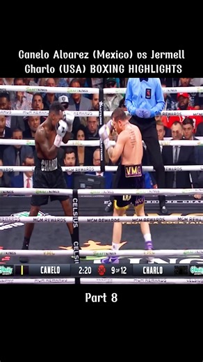 Canelo Alvarez (Mexico) vs Jermell Charlo (USA) BOXING HIGHLIGHTS #boxing #knockout #highlights #sea #fyp