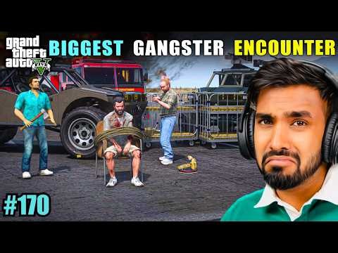 BIGGEST GANGSTER ENCOUNTER | TECHNO GAMERZ GTA V GAMEPLAY #170