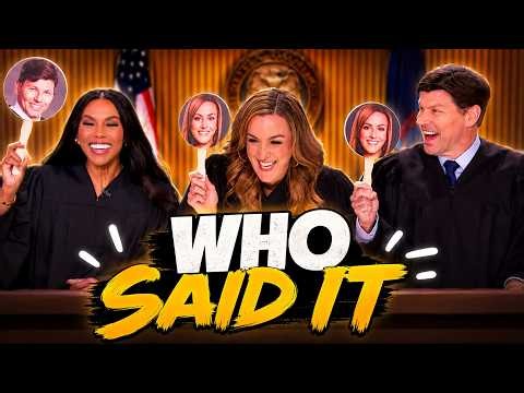 Can The Judges Remember Their Most Chaotic Quotes? | Hot Bench