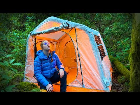 This Inflatable Tent Should NOT Work…