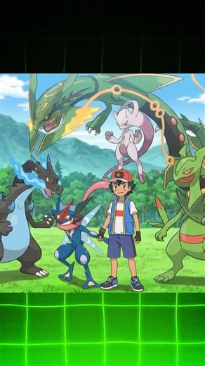 Ash’s Mega Evolved Pokemon Team ( 6 Mega Pokemons Of Ash )