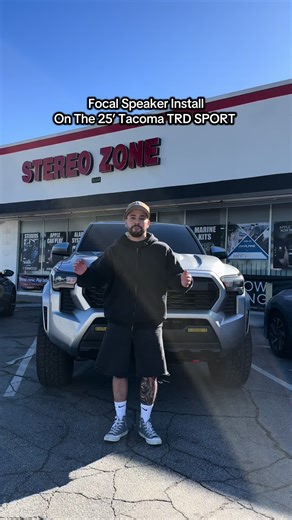 Focal Speaker Installation for 2025 Tacoma TRD Sport