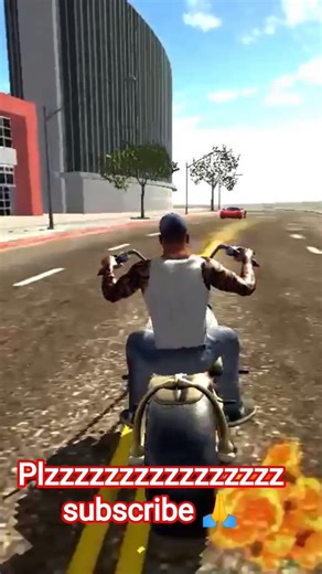 Crazy Bald Rider on Fire Bike 🔥 inDubai City Extreme Jumps & Action Gameplay#shorts #indianvehicles