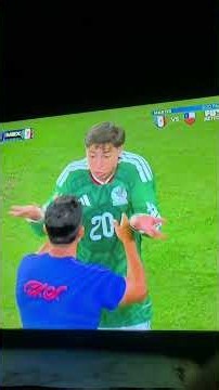 Expulsión a Mateo Chávez México VS USA tarjeta roja!! #fifa #futbol #soccer #mexico #usa #deportes