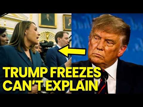 Trump FREEZES When Asked About Project 2025 Can’t Explain Why He LIED