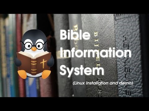 Free Bible Software - Bible Information System for Linux (BIS 3.1β)