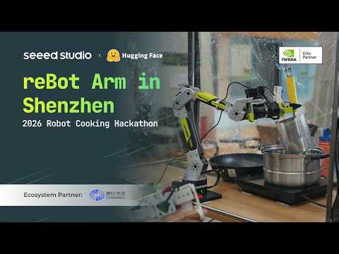 48-hour reBot Arm Hackathon: a real-world test of Physical AI