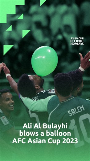 Al Bulayhi’s Late Winner Celebration — Green Balloon Moment
