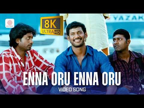 Enna Oru Enna Oru 8K/4K Video Songs | Pattatthu Yaanai | Vishal | Thaman S | Karthik | Na Muthukumar