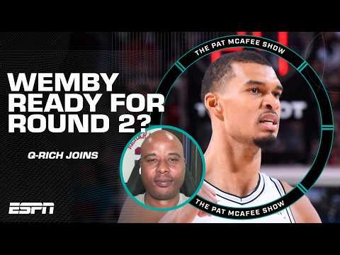 Can the Spurs CLOSE IT OUT vs. Portland w/ Wemby back? 👀 Q-Rich is CONFIDENT! | The Pat McAfee Show