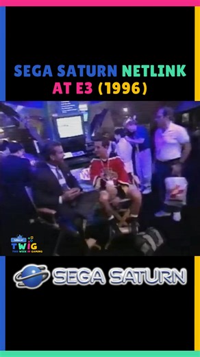 Sega Saturn NetLink At E3 In 1996 #sega #segasaturn #E3 #90s #nostalgia #retro #retrogaming #gamingcommunity #videogames #gaming #FacebookGaming #facebookreels | This Week In Gaming