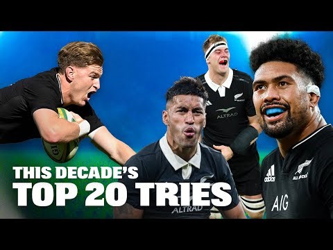 Greatest All Blacks Tries of the 2020s | Top 20