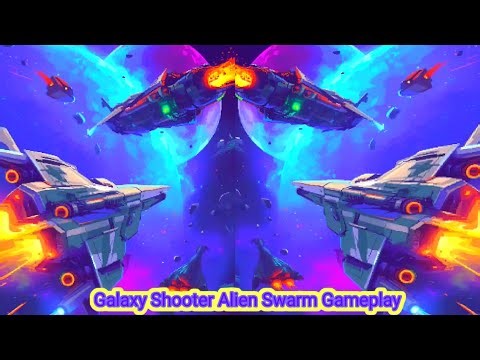 🌌 Galaxy Shooter Alien Swarm Gameplay 👽