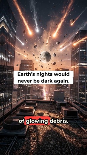 What if the Moon suddenly exploded ?