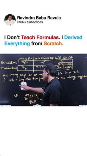 I Don’t Teach Formulas.I Derive Everything from Scratch | GATECS | GATEDA | Prof. RavindrababuRavula