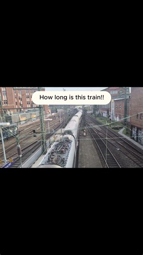 Passenger train in our Hamburg video #train #automobile