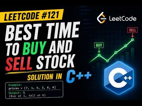 Leetcode Que. 121: Best Time to Buy and Sell Stock